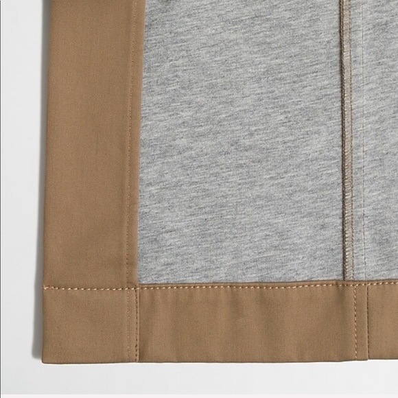 J. Crew Bonded Lined Long Trench Coat Tan Cotton - Picture 3 of 8